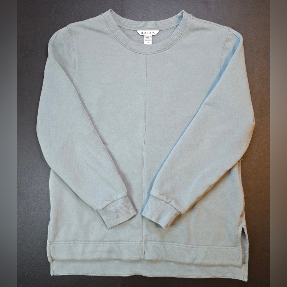 Athleta Soft Blue Crewneck Sweater